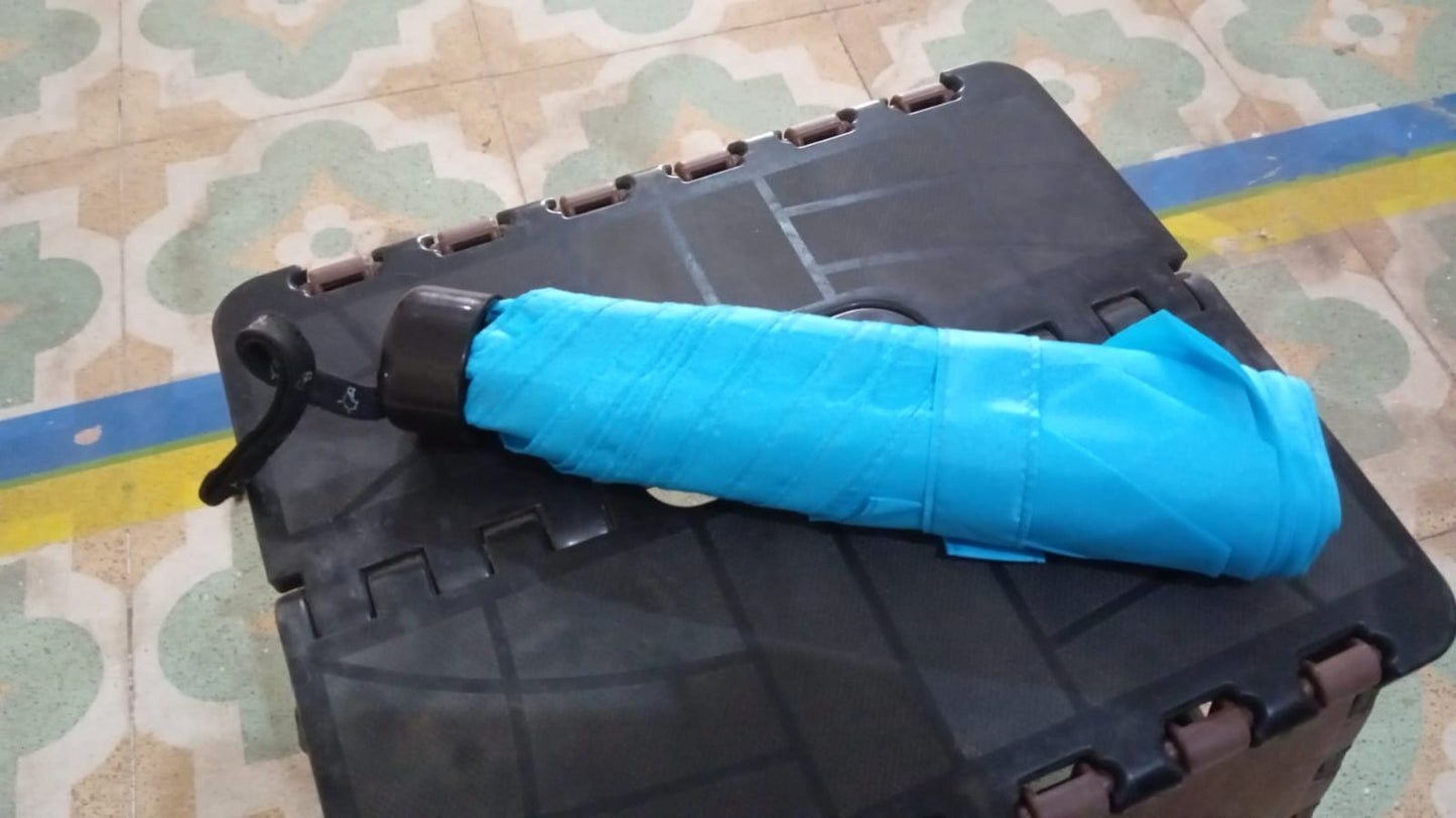 3-Fold Umbrella Summer Sun and Rain Protection Foldable Cute Umbrella || UV Protection Rain Sun Umbrella || Travel Accessories || Umbrella for Children, Girls, and Boys (1 Pc)