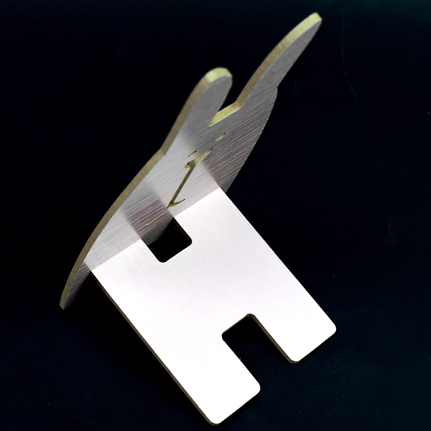 Wooden Rabbit Design Phone Stand 