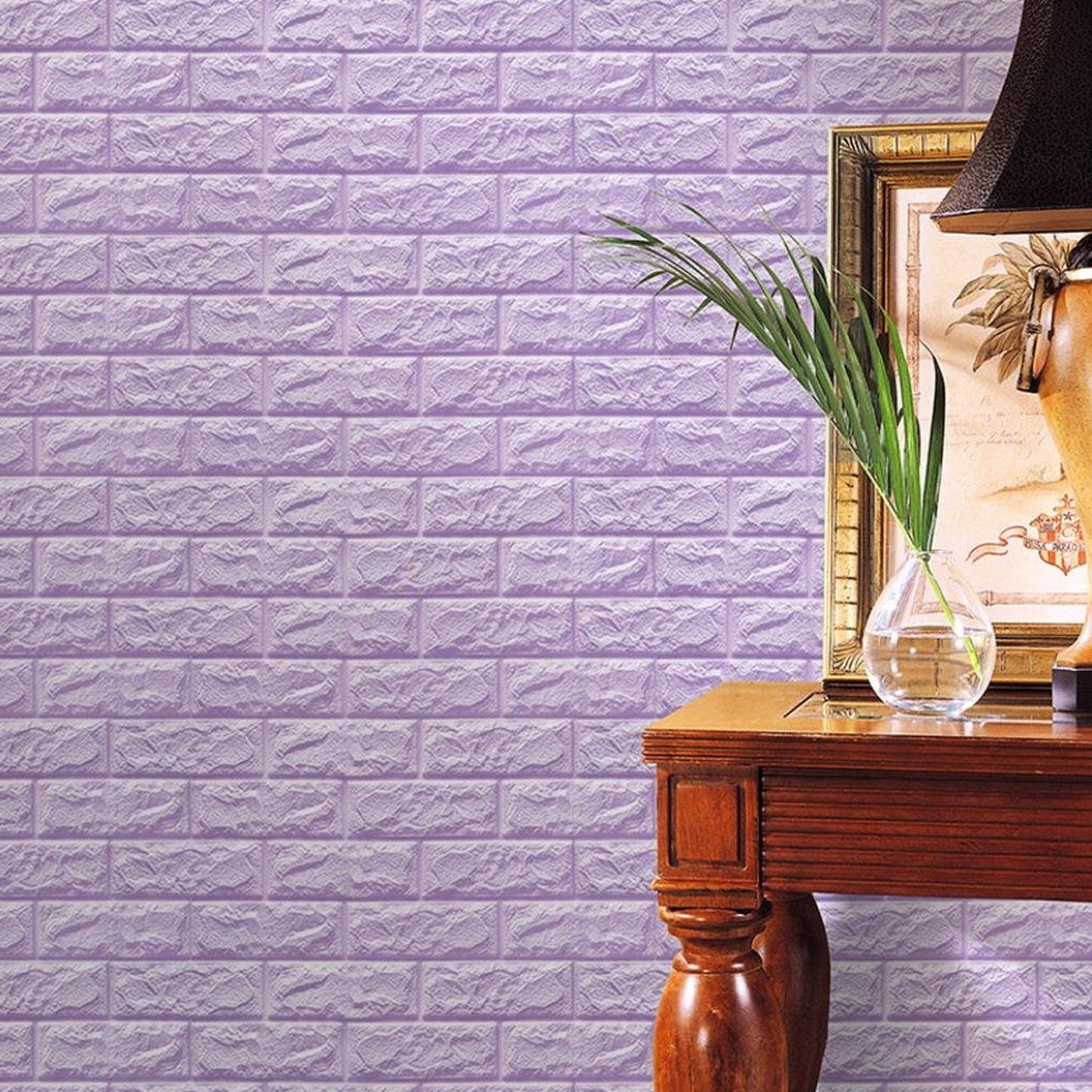 Wallpaper 3D Foam Wallpaper Sticker Panels (70 x 76 Cm / 1 Pc)