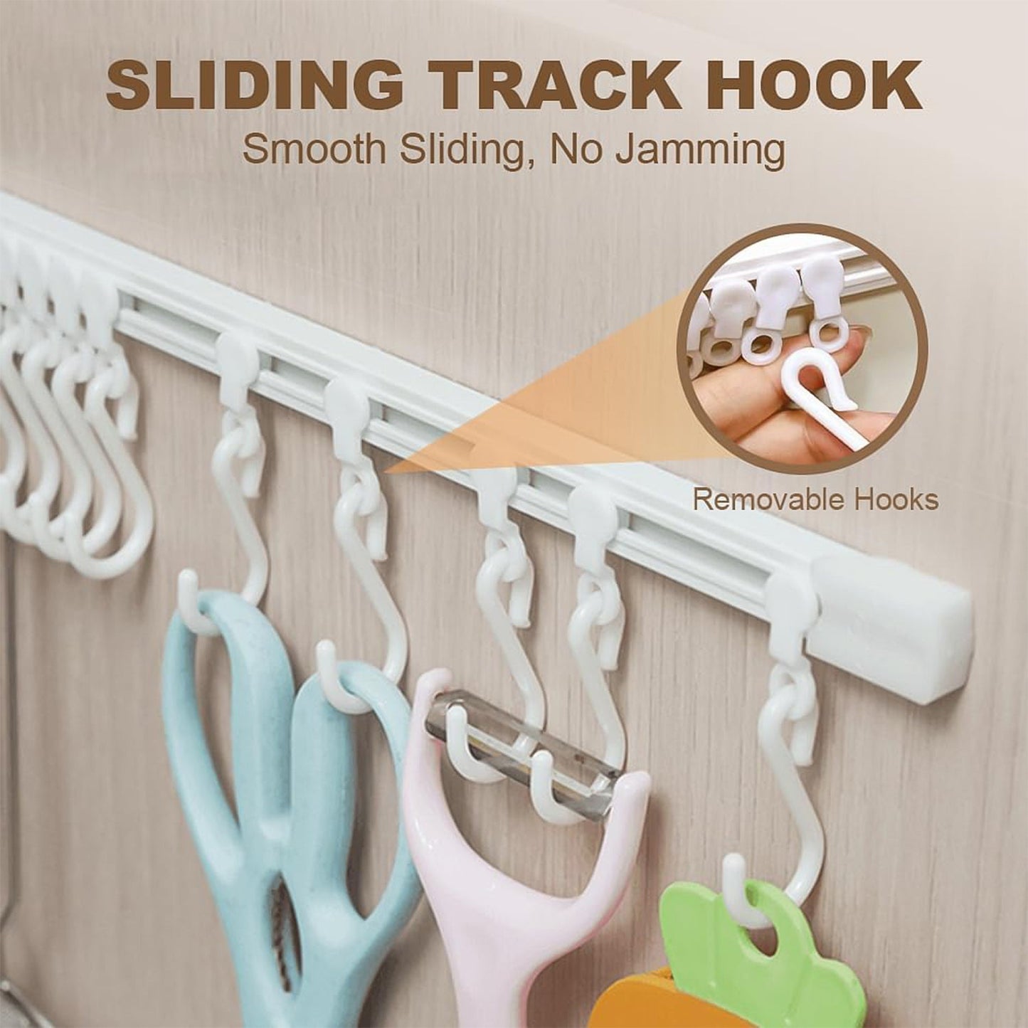 Wall Mounted Kitchen Storage Rack Set