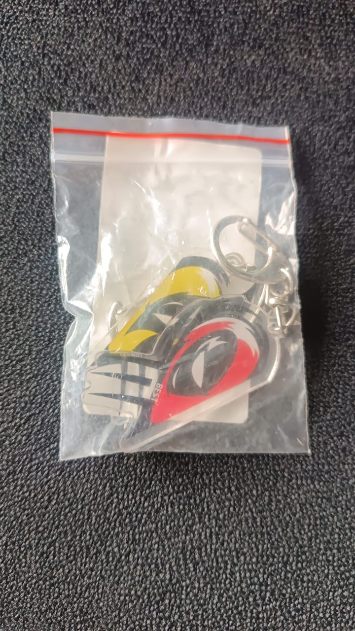 2-in-1 Best Friends Matching Acrylic Breakable Keychain